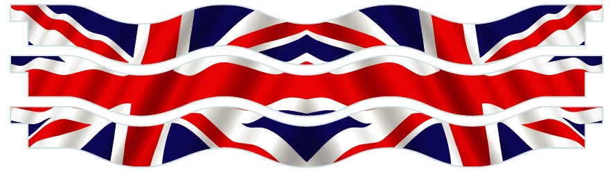 Palanques > Palanques vagues x 3 > United Kingdom Flag