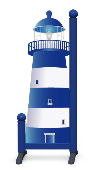 Wing > phare > Blue Lighthouse
