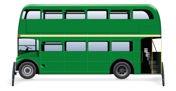 Soubassements > Bus londonnien > Green Bus